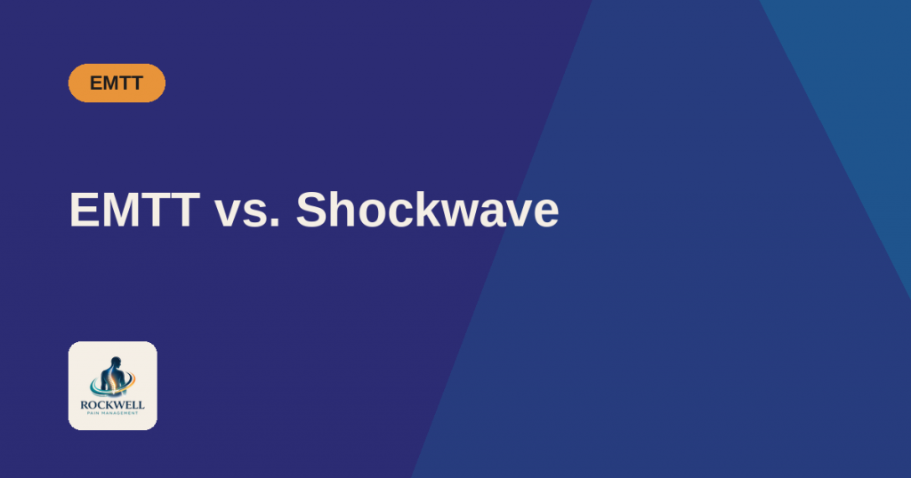 EMTT vs Shockwave Therapy Comparison - featured image